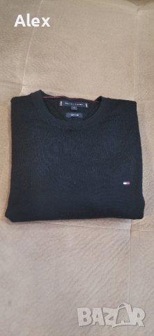 Пуловер Tommy Hilfiger мериносова вълна 