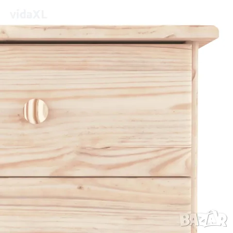 vidaXL Сайдборд ALTA, 112x35x73 см, борово дърво масив, снимка 8 - Бюфети - 56147282