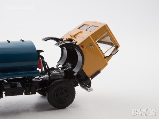 МАЗ 5337 АЦ-9 цистерна - мащаб 1:43 на Авто История моделът е нов в кутия, снимка 8 - Колекции - 42021047