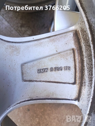 17ки ОЕМ джанти 5х120 BMW Style 327, снимка 4 - Гуми и джанти - 53649559