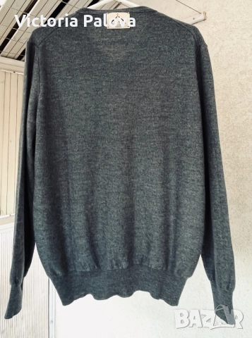 M. V. MAGLIERIA  VENETA - 100% екстра фин меринос пуловер, снимка 6 - Пуловери - 52460229