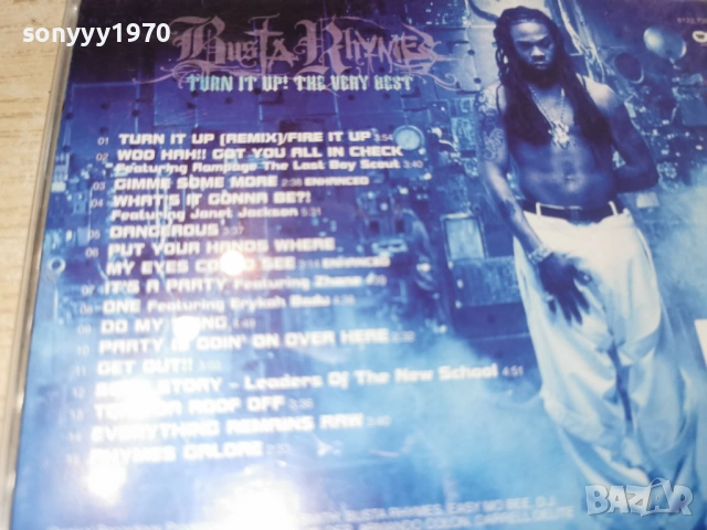 Busta Rhymes original cd 1902261327, снимка 13 - CD дискове - 53535167