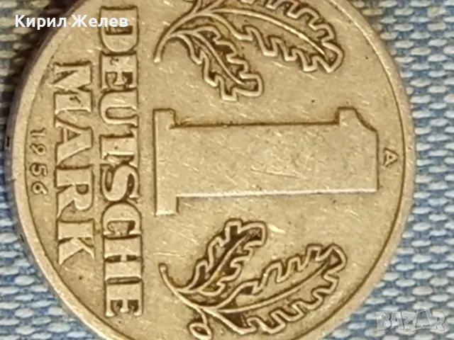 Две монети 1 Дойче марка 1956г. - 2 Дойче марки 1957г. ГДР редки за КОЛЕКЦИОНЕРИ 49541, снимка 10 - Нумизматика и бонистика - 48555148