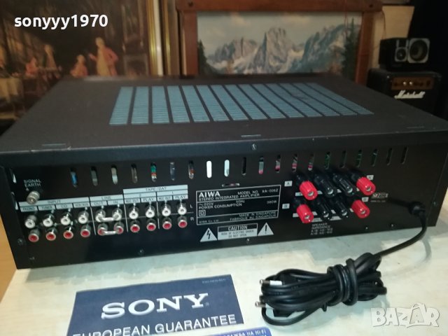 AIWA XA-006Z STEREO AMPLIFIER-ВНОС SWISS 2307231207L2EWC, снимка 11 - Ресийвъри, усилватели, смесителни пултове - 41632376