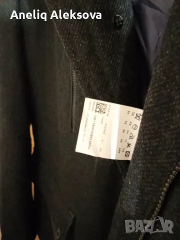 Продавам оригинално марково зимно палто HUGO BOSS размер XL, снимка 7 - Палта - 49026451