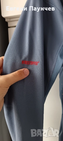 Adidas мъжка блуза с цип за вятър в син цвят , снимка 4 - Спортни дрехи, екипи - 53478449