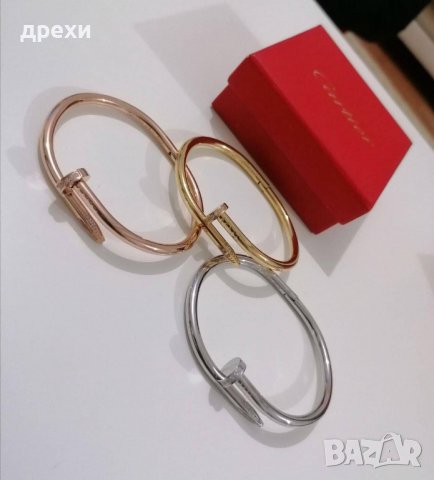 Cartier гривна в кутия, снимка 6 - Гривни - 36441790