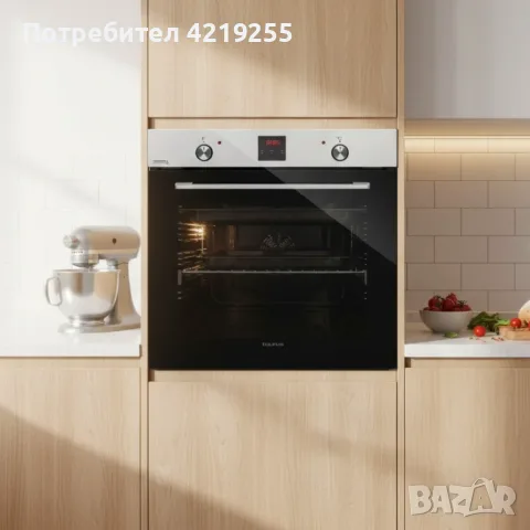 Фурна за вграждане Taurus HM778IXD – 78 L, 2600 W, 9 функции, WaterSteam Clean, с дефект