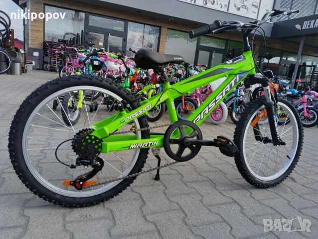 PASSATI Алуминиев велосипед 20" MARTYN зелен, снимка 5 - Велосипеди - 53560000