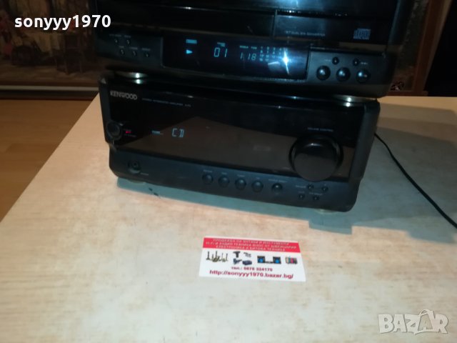 KENWOOD AMPLIFIER/CD/TUNER/REVERSE DECK X 2 3009211923, снимка 6 - Ресийвъри, усилватели, смесителни пултове - 34308283