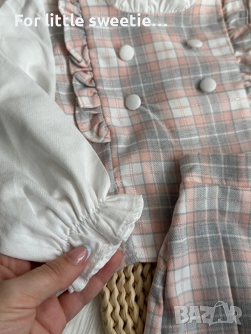 Елегантен сет от риза  и поличка 🌷, снимка 3 - Детски рокли и поли - 53824988