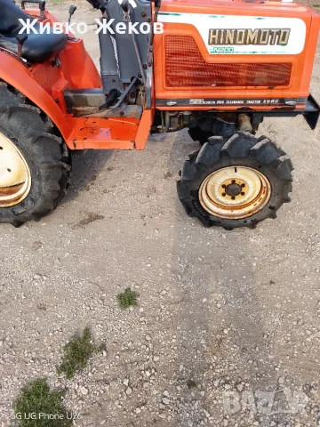 Hinomoto N200 – Японски компактен трактор, снимка 3 - Селскостопанска техника - 55849252