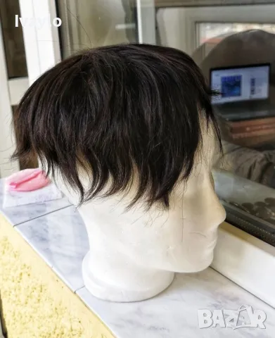 Мъжко тупе  Hair System , снимка 2 - Аксесоари за коса - 48891170