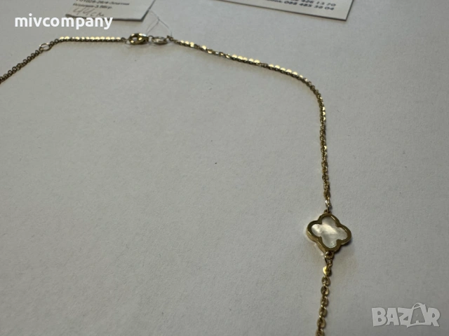 Златен Синджир 3.56гр  44см, снимка 5 - Колиета, медальони, синджири - 53654531