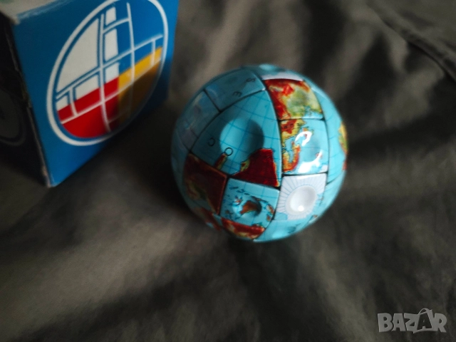Глобус ,пъзел ,тип Рубик Hungarian Globe Puzzle Rubik, снимка 8 - Пъзели - 52634835