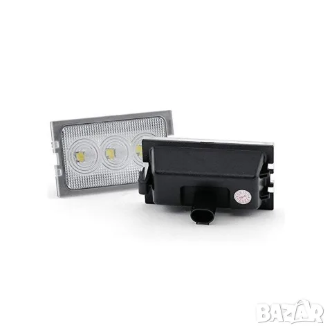 LED плафони за регистрационен номер Land Rover Discovery LR4 Range Rover Sport и Freelander, снимка 2 - Аксесоари и консумативи - 55864546