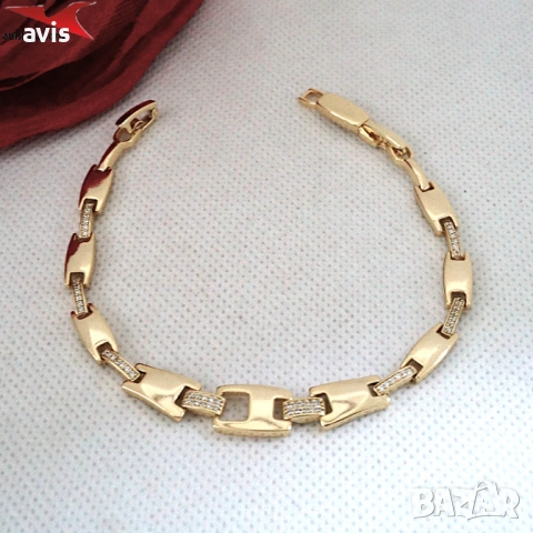 Гривна с 14К златно покритие 234860