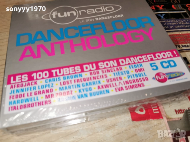DANCEFLOOR ANTHOLOGY 5CD-ВНОС FRANCE 5 ДИСКА ЗА 45ЛВ КОЛЕДНО 1912251000, снимка 14 - CD дискове - 52845122