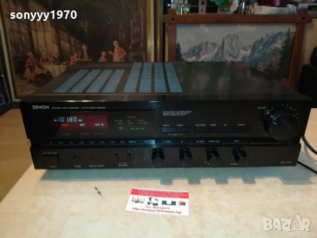 DENON DRA-425R RECEIVER-MADE IN GERMANY 1302221940, снимка 7 - Ресийвъри, усилватели, смесителни пултове - 35777389