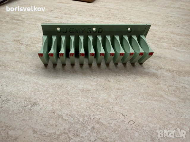 Стойка за стена за Гаечни Ключове, снимка 3 - Ключове - 53305629