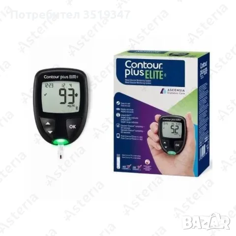 Глюкомер Contour plus ELlTE, снимка 2 - Уреди за диагностика - 56233562