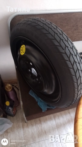 Резервна гума патерица T115-70D14-TOYOTA YARIS AYGO и други., снимка 11 - Гуми и джанти - 53120849