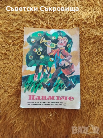 "Пламъче" - колекция от 27 пионерски списания от 60те и 70те, снимка 7 - Колекции - 51953331
