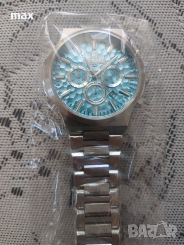 Часовник reward vip ,кварцов ,ледено синьо ,6 стрелки, снимка 5 - Мъжки - 52244156