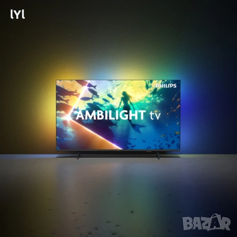 НОВ смарт тв Philips Ambilight 43", снимка 2 - Телевизори - 53068921