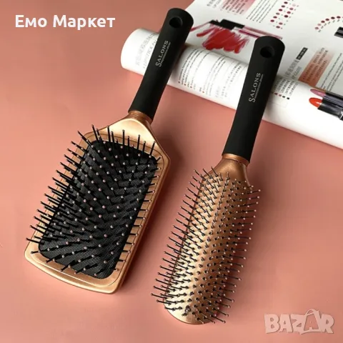 Антистатична четка за коса за изпрвяне и лесно разресване, снимка 3 - Аксесоари за коса - 49512477