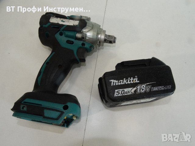 Makita DWT 285 / 5.0 Ah - Компактен гайковерт - 280 Nm, снимка 6 - Други инструменти - 41410380