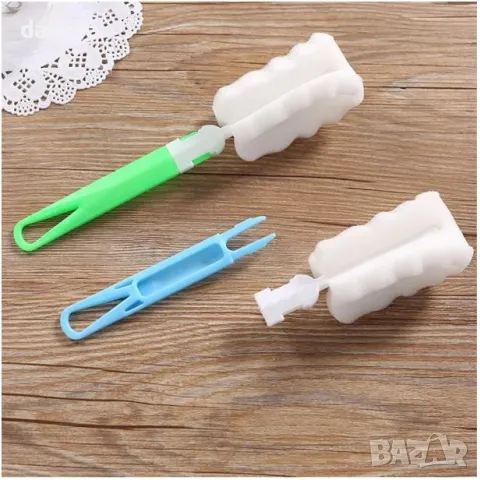 5378 Четка за миене на бутилки и чаши, 22 см, снимка 6 - Мопове, кофи, четки и метли - 47711692