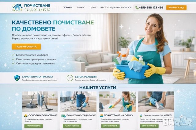 Изработка на сайт, снимка 5 - Други услуги - 53534592