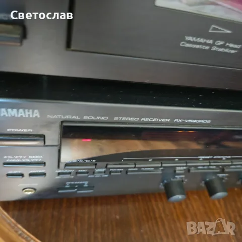  YAMAHA RECEIVER, CASSETTE DECK, COMPACT DISC PLAYER, снимка 3 - Ресийвъри, усилватели, смесителни пултове - 56086196