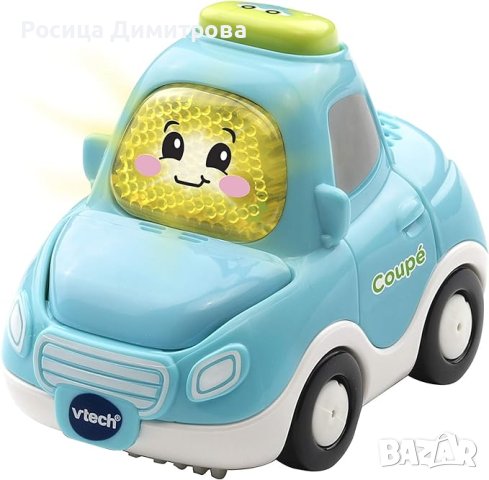  Количка VTech с музика, светещ бутон, вълнуващи реплики и звуци, снимка 4 - Музикални играчки - 44003568