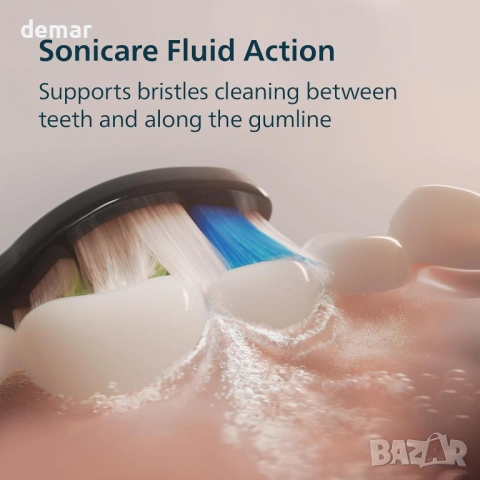 Електрическа четка за зъби Philips Sonicare серия 4000,черна,HX4044/52, снимка 2 - Други - 53706191