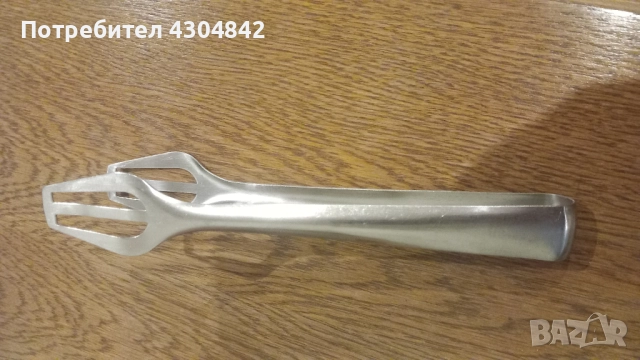 Щипка от неръждаема стомана Алпака , снимка 2 - Прибори за хранене, готвене и сервиране - 52207834