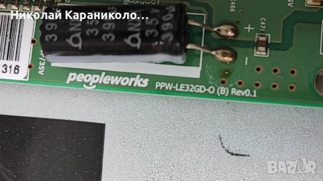 Продавам Power-APS-307/CH/,Main-SOLED_32_MT66_EU_IP_MB, Inv-6917L-0072A от тв SONY KDL-32EX310, снимка 11 - Телевизори - 52027363