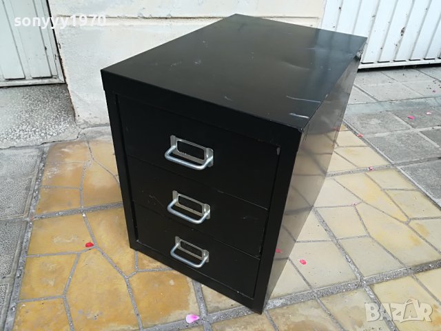 метален контейнер с 3 чекмеджета 41Х36Х28см 0406231039, снимка 5 - Други инструменти - 40951464