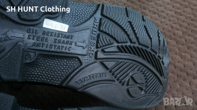 ARBESKO Safety Leather Wool Waterproof Boots размер EUR 45 работни зимни обувки с вълна WS1-31, снимка 14 - Други - 51991963