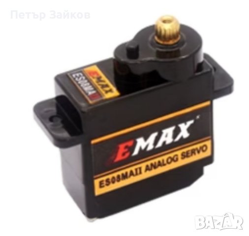 EMAX ES08MA II 12g Mini Metal Gear Analog Servo за RC Model&Robot PWM серво, снимка 2 - Друга електроника - 40608738
