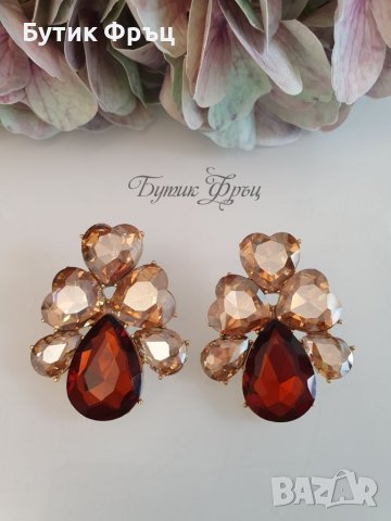 Обеци Милена голд