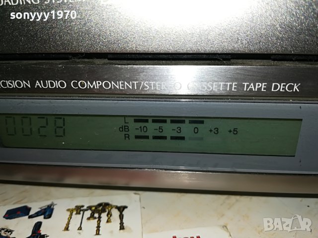 DENON UDR-100 REVERSE 2 MOTOR DECK 220V-MADE IN JAPAN-ВНОС SWISS 3105231255, снимка 9 - Декове - 40884269