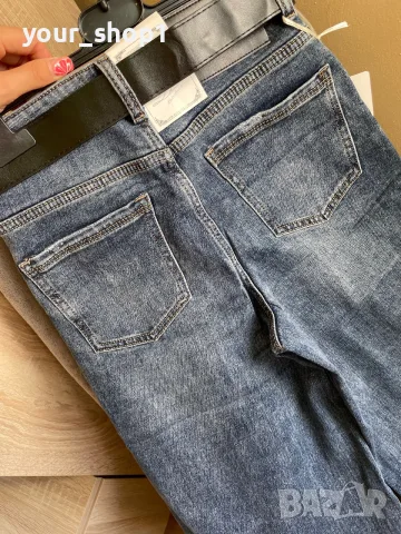 Топ модел дамски дънки широк крачол wide leg , снимка 3 - Дънки - 55959477