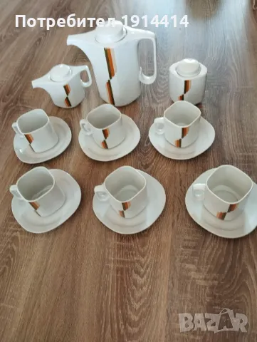 Сервиз за чай   15 части, снимка 4 - Сервизи - 49756379