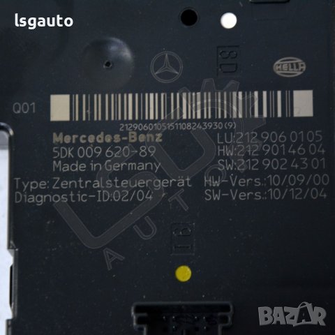 Бушонно табло Mercedes-Benz E-Class (W212)(2009-2016) ID:90369, снимка 2 - Части - 38911779