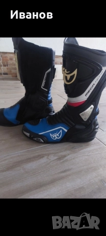 Мото ботуши N-44 BERIK+ръкавици, снимка 2 - Спортна екипировка - 52429508