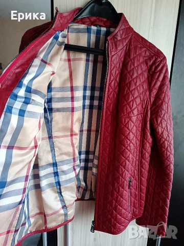 Кожено яке естествена кожа , снимка 5 - Якета - 53707089