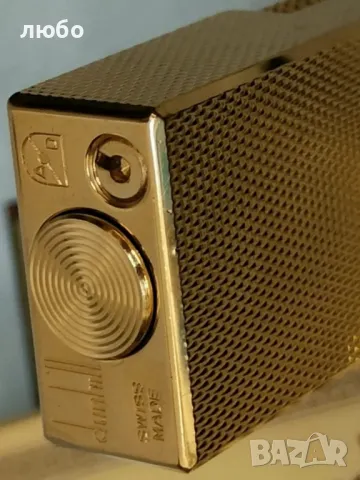 Запалка DUNHIL AD Във Злато Покритие ЧИСТО НОВА , снимка 8 - Запалки - 49276890