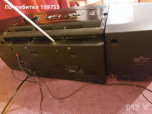 Радиокасетофон JVC PC-V66, снимка 8 - Радиокасетофони, транзистори - 53538178